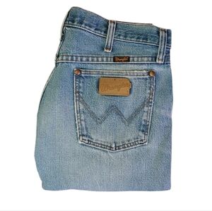 Wrangler Light Washed Straight Relaxed Fit‎ Western Denim Jeans 32/34 (13MWZGK)